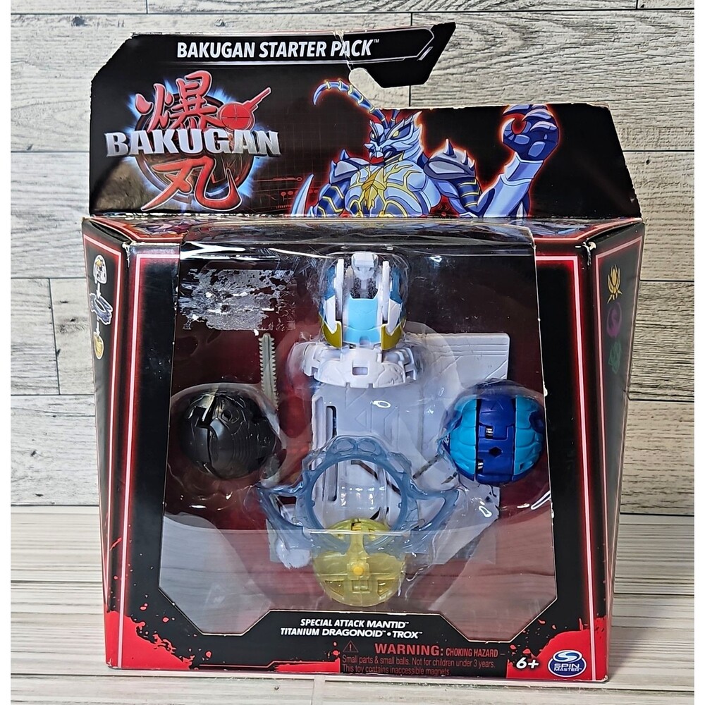 Spin Master Bakugan Battle League Special Attack Mantid Dragonoid Trox